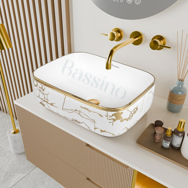 Premium Designer Table top Wash Basin (16x12x6 In) BTT-846-IN