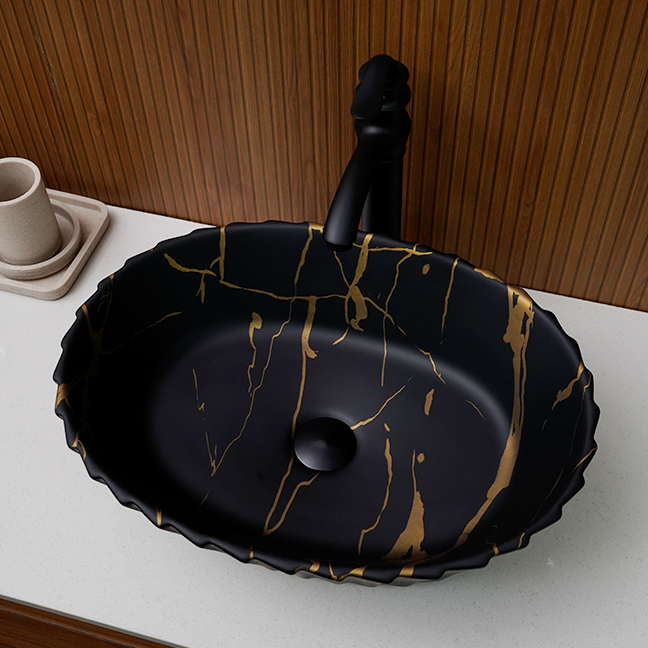 Designer Table Top Basin (19 x 15 x 5 In),BTT-11083