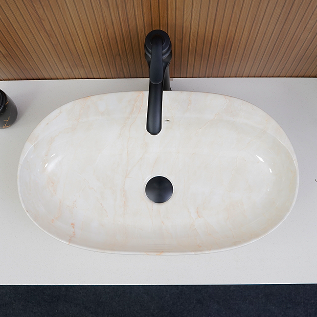 Designer Table Top Basin (24 x 14 x 5  in) BTT-907