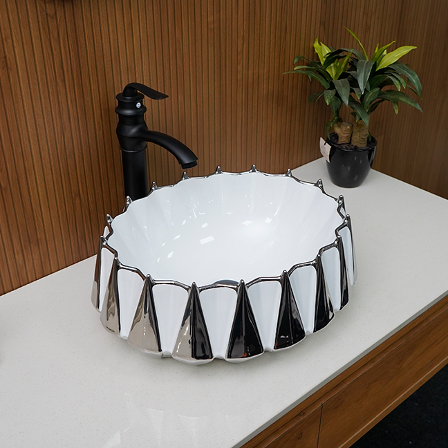 Designer Table Top Basin (17× 15×7 In) BTT-407
