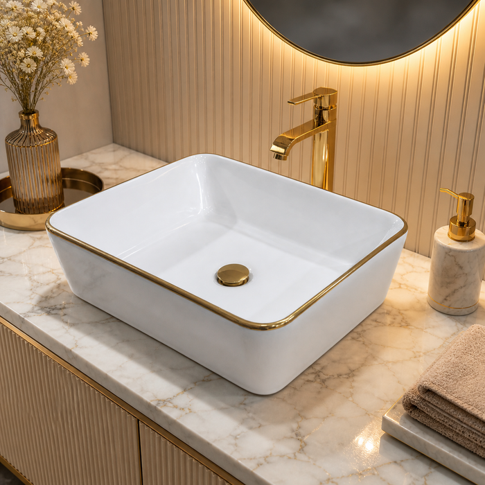 Designer Table Top Basin (19x15x6 In),BTT-11262