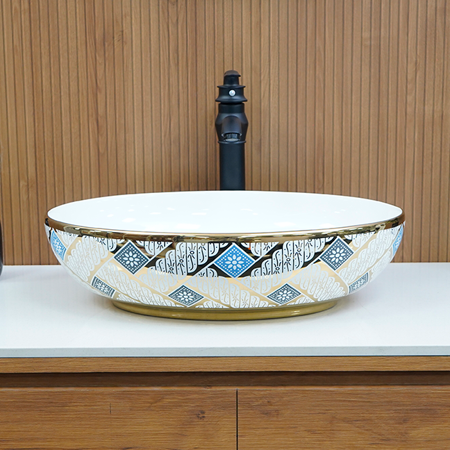 Designer Table Top Basin (20 x 15 x 5  in) BTT-989