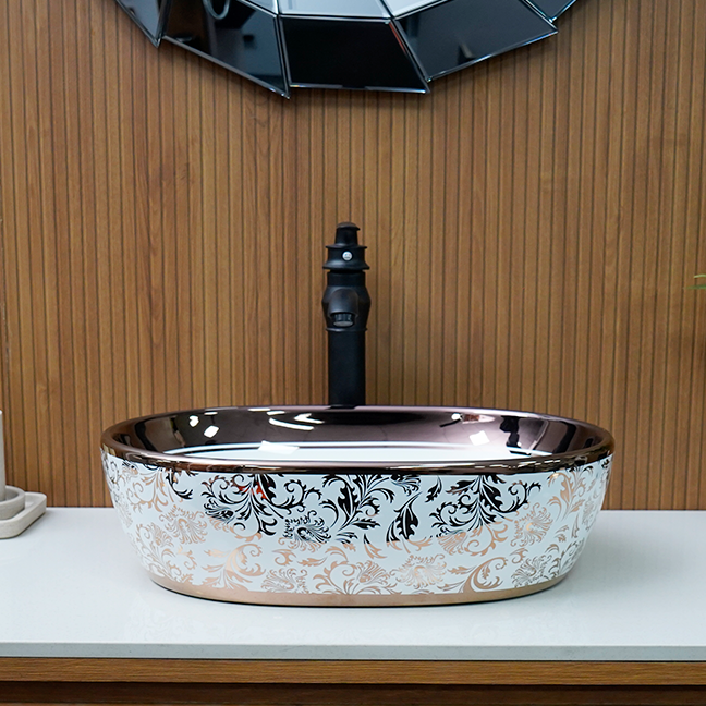 Designer Table Top Basin (19 x 15 x 5 In),BTT-1273