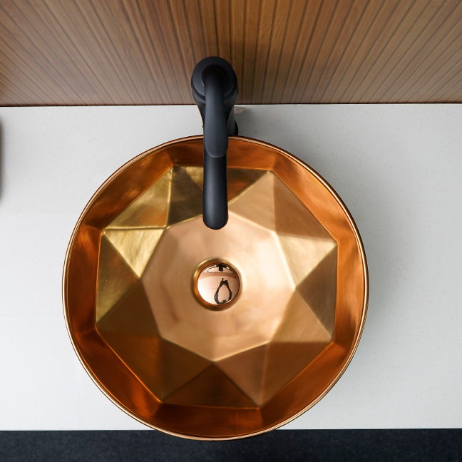 Designer Table Top Basin (16x16x6 In),BTT-11259