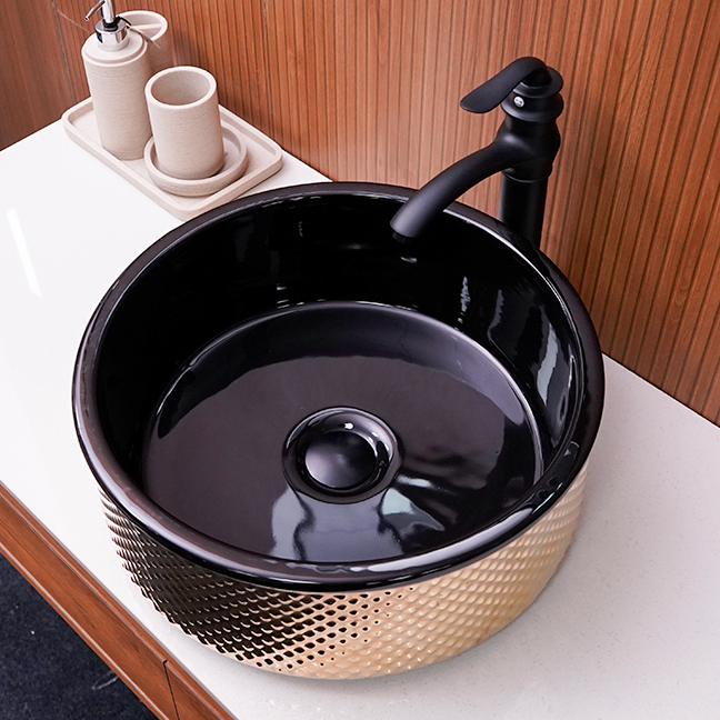 Designer Table Top Basin (17 x 17 x 6 In),BTT-11255