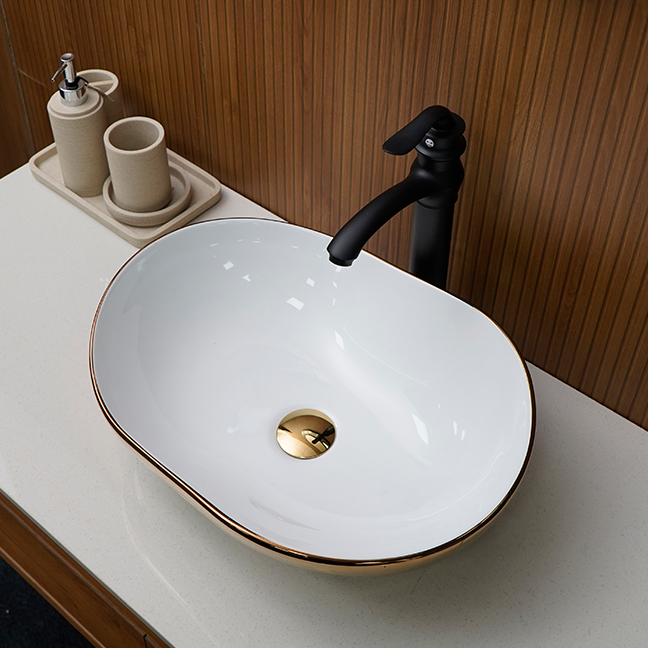 Designer Table Top Basin (18 x 14 x 6 In),BTT-1090