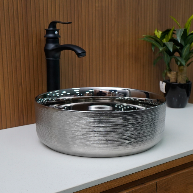 Designer Table Top Basin (14x14x5 In) BTT-11263