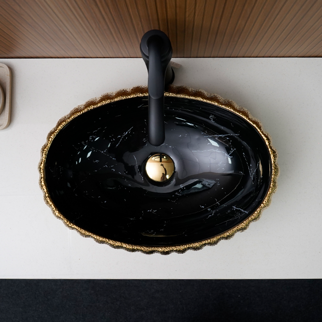 Designer Table Top Basin (19 x 13 x 6 In) BTT-11373-IN