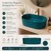 Aqua Green Ceramic Table Top Wash Basin info