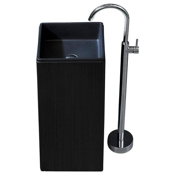 Ceramic Pedestal Wash Basin,BPB-773,size-16x16x34 Inch