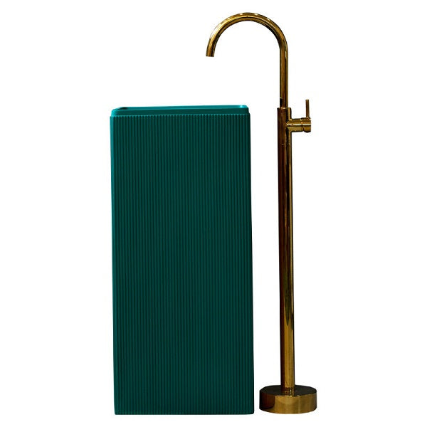 Ceramic Pedestal Wash Basin,BPB-774,size-16x16x34 Inch
