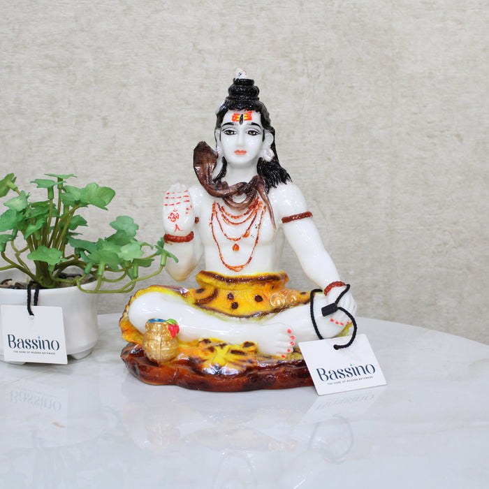 Lord Shiva statue for home and office,table top decor item,Hindu Religious Statue,