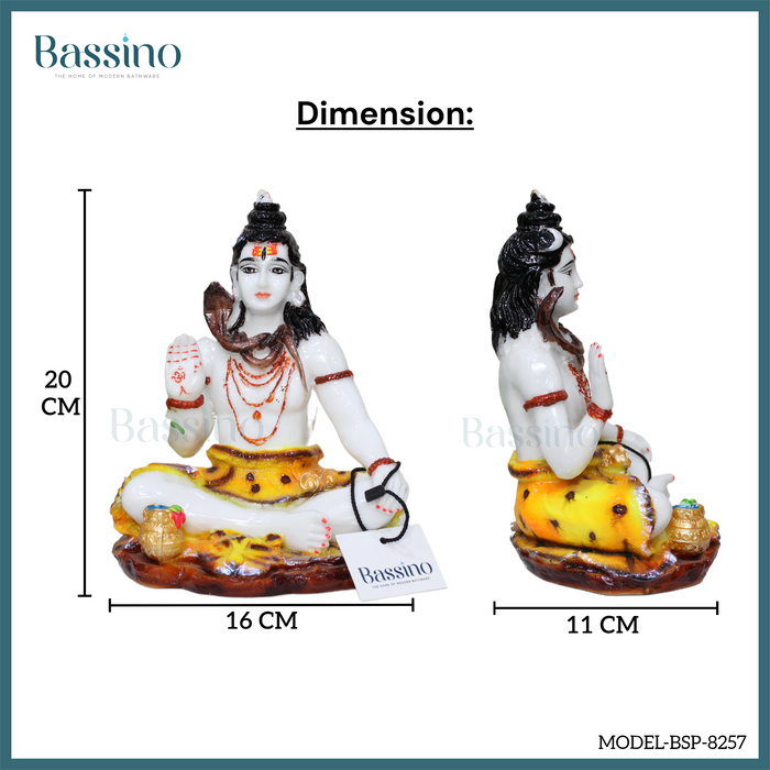 Lord Shiva statue for home and office,table top decor item,Hindu Religious Statue,