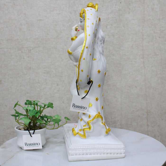 Radha Krishna idol/statue for home and office,table top decor item,Hindu Religious Statue,
