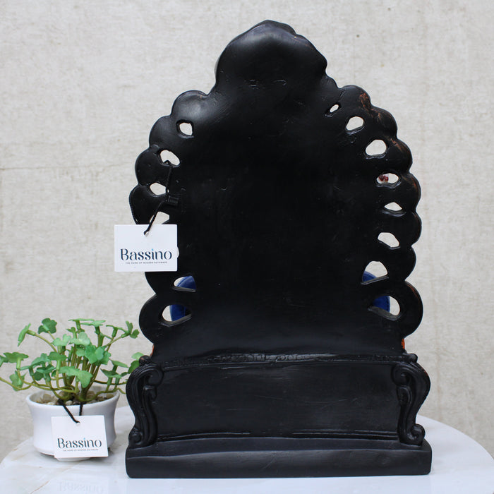 Lord Ganesha idol/statue for home and office,table top decor item,Lalbagh Ganesha,Hindu Religious Statue,