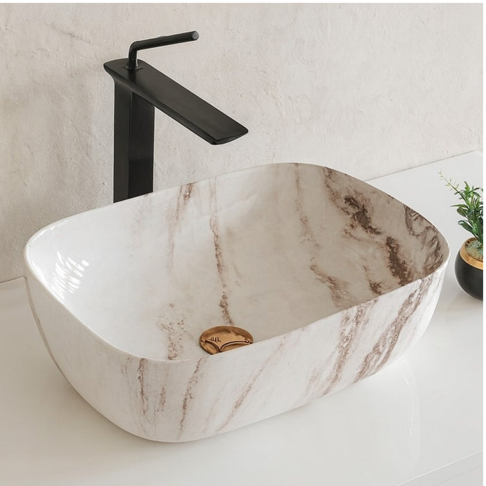 Premium Designer Table top/Counter top Wash Basin/Vessel sink (18x13x5.5 In) BTT-1080-IN