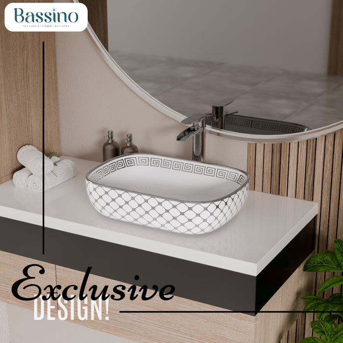 Premium Designer Table top/Counter top Wash Basin/Vessel sink (18x13x5.5 In) BTT-1404