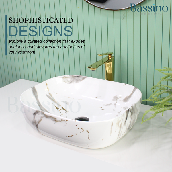 Premium Designer Table top/Counter top Wash Basin/Vessel sink (20x16x6 In) BTT-1411