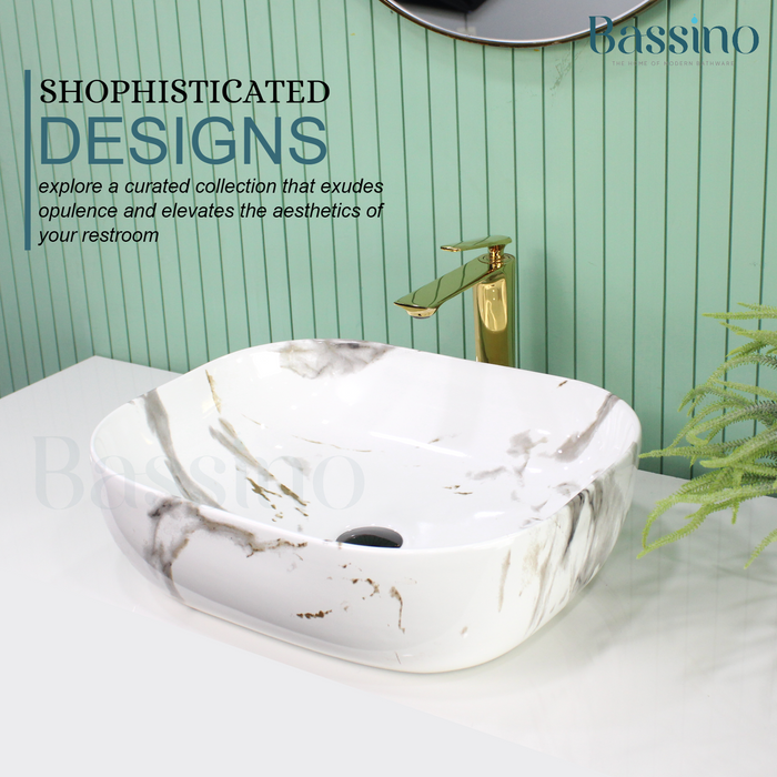 Premium Designer Table top/Counter top Wash Basin/Vessel sink (20x16x6 In) BTT-1411