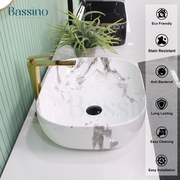 Premium Designer Table top/Counter top Wash Basin/Vessel sink (20x16x6 In) BTT-1411