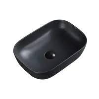 BASSINO Art Wash Basin Countertop, Tabletop Ceramic Bathroom Sink/Basin (455X325X145)