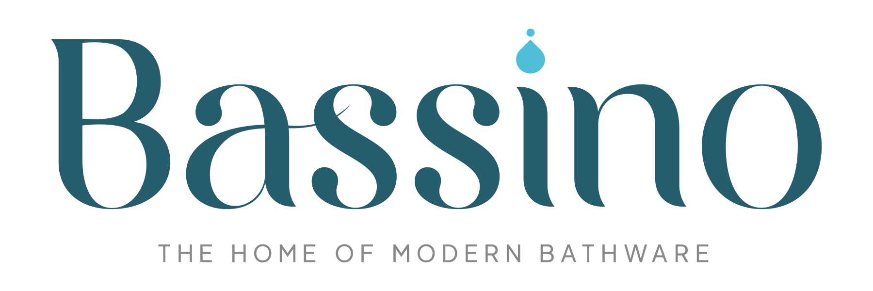 BASSINO Brass Bathroom Sink Wash Basin Mixer Tap Single Handle Hot & Cold Waterfall Lavatory Sink Faucet for Living Room & Bathrooms