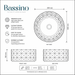 Bassino 12" Luxury Crystal Cut Glass Countertop Wash Basin