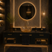 Bassino 16" Luxury Crystal Cut Glass Countertop Wash Basin 