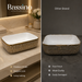 Bassino 16" x 12" Luxury Rectangular Countertop Wash Basin