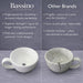 Bassino Cup-Shaped Countertop Wash Basin