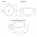 Bassino Cup-Shaped Countertop Wash Basin