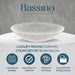 Bassino Frosted Glass Oval Countertop Wash Basin 