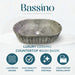 Bassino Grey Marble Textured Countertop Wash Basin