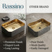 Bassino Luxury Gold Finish Countertop Wash Basin 