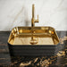 Bassino Luxury Gold Finish Countertop Wash Basin 