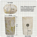 Bassino Marble Effect Pedestal Basin