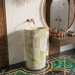 Bassino Marble Effect Pedestal Basin