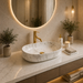 Bassino Marble Finish Ceramic Countertop Wash Basin 