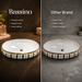 Bassino Oval Designer Countertop Wash Basin