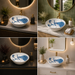 Bassino Peacock Design Round Countertop Wash Basin