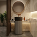 Bassino Round Freestanding Pedestal Wash Basin