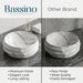 Bassino Round Marble Texture Countertop Wash Basin