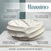 Bassino Round Marble Texture Countertop Wash Basin