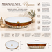 Bassino oval ceramic countertop wash basin with glossy white and gold decorative finish