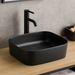 Black Melamine Wash Basin