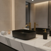 Black Melamine Wash Basin