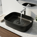Modern Black Melamine Wash Basin