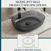 Black Rectangle Transparent Resin Wash Basin Size