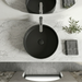 Black Stainless Steel Wash Basin 