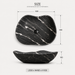Black Table Top Wash Basin, Matt Marble Finish 